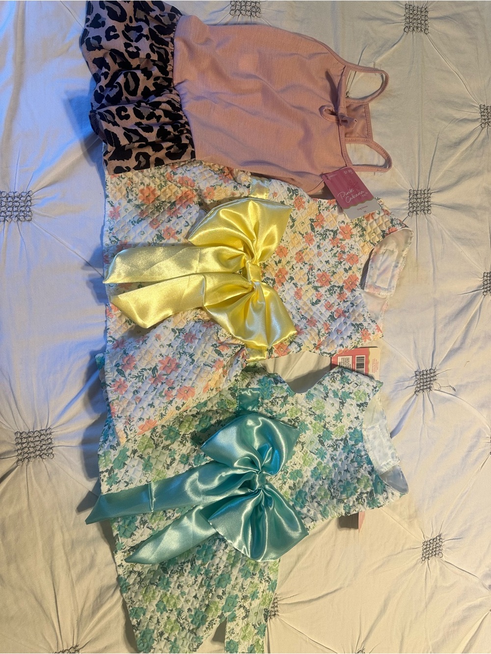 🐕 Bundle of 3 Adorable Girl Dog Dresses – Size Medium (M)